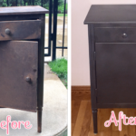Vintage Metal Tool Chest Makeover