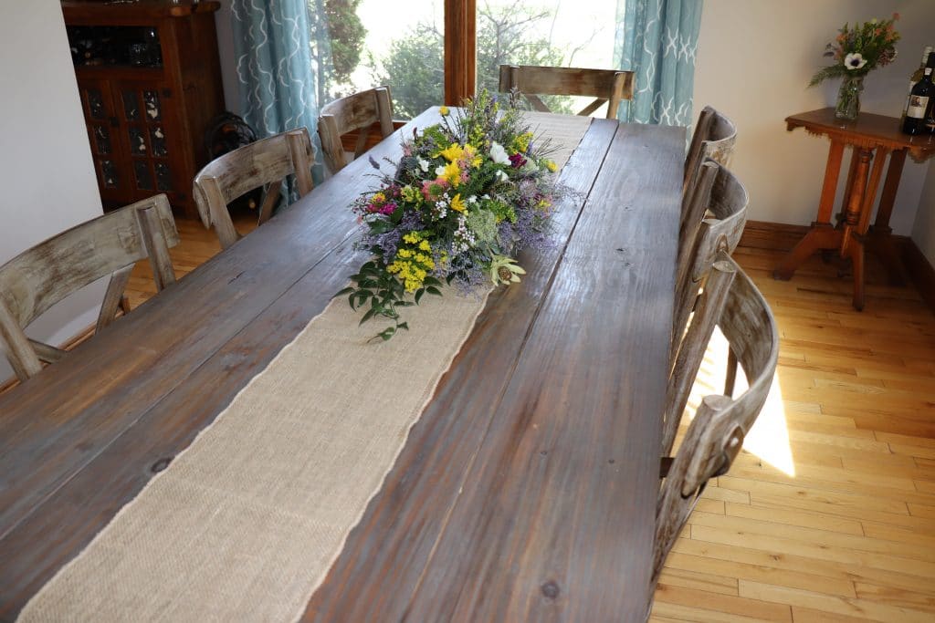 Large farmhouse on sale dining table