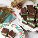 Holiday Mint Brownies