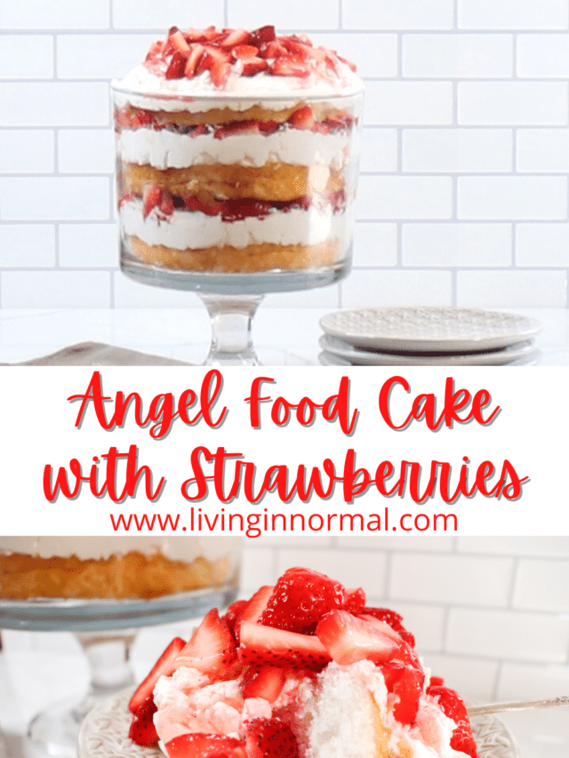 Angel Food Cake With Strawberries